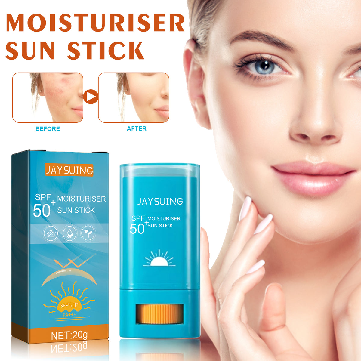Moisturizing Sunscreen Stick — product photo 4