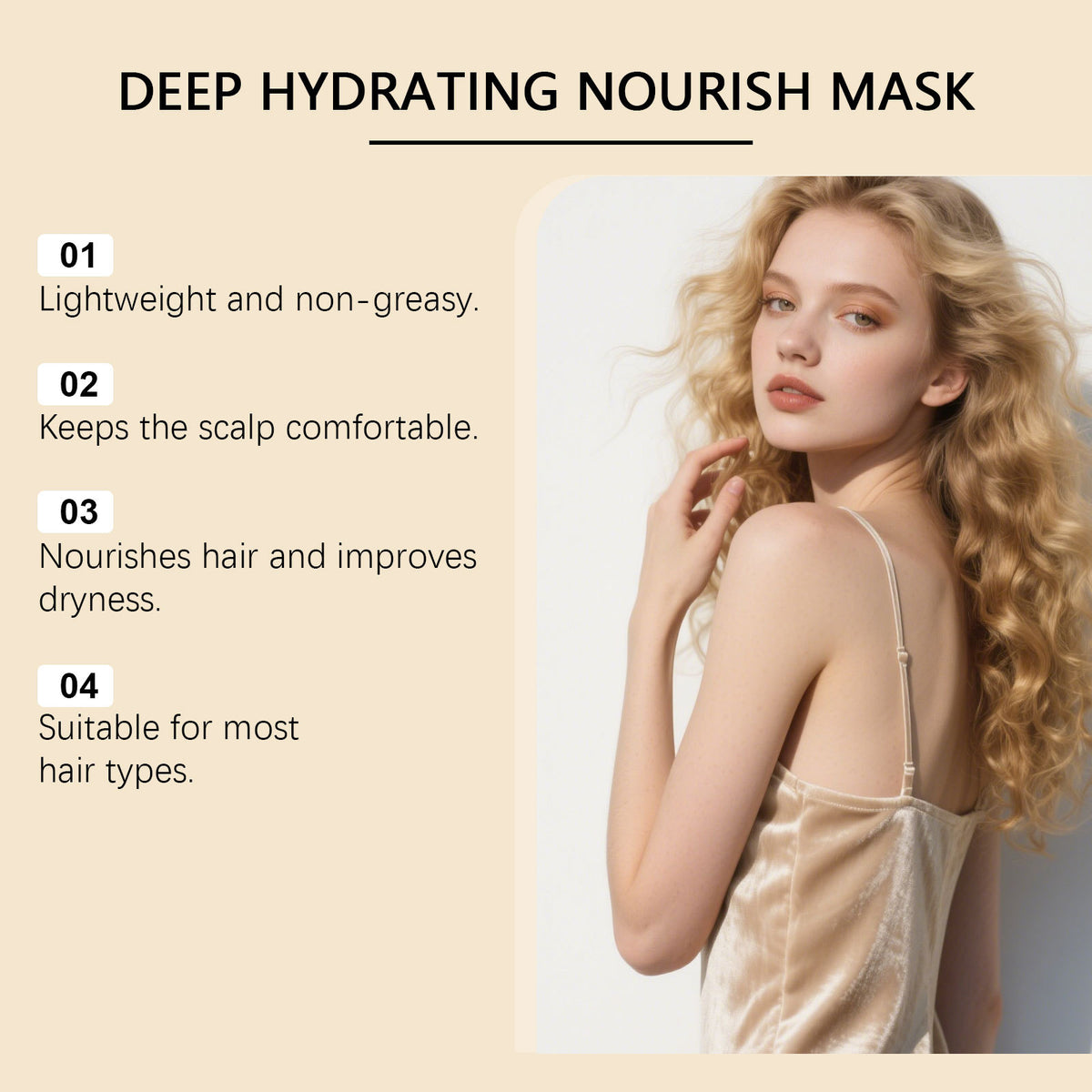 Nourishing Hair Mask detail