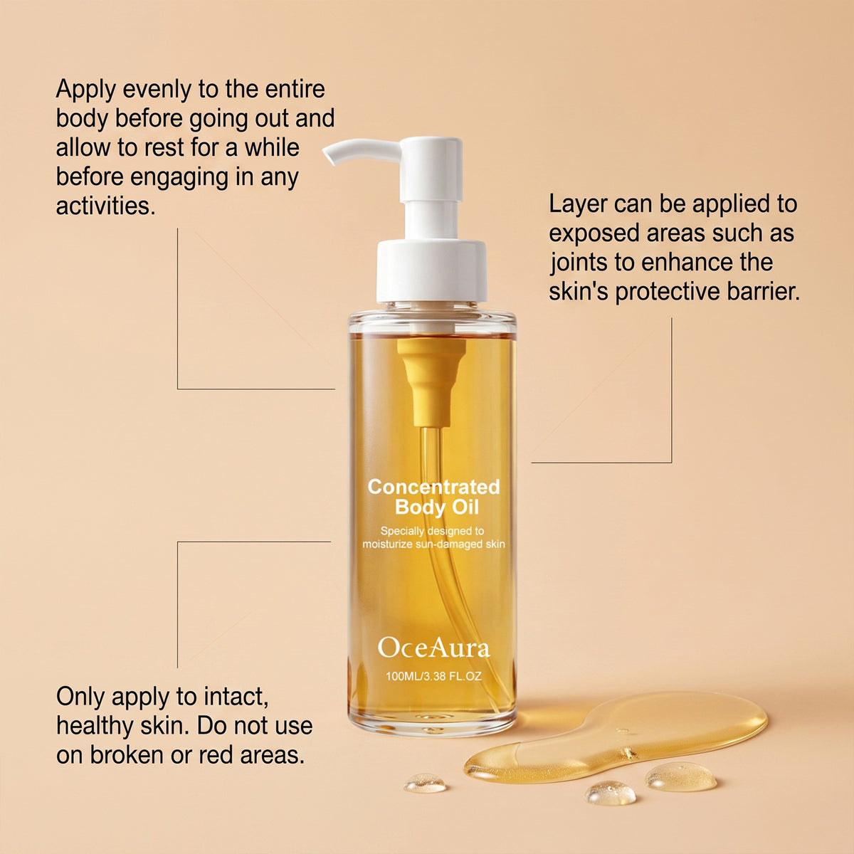 Concentrated Sunscreen Body Oil — product photo 3