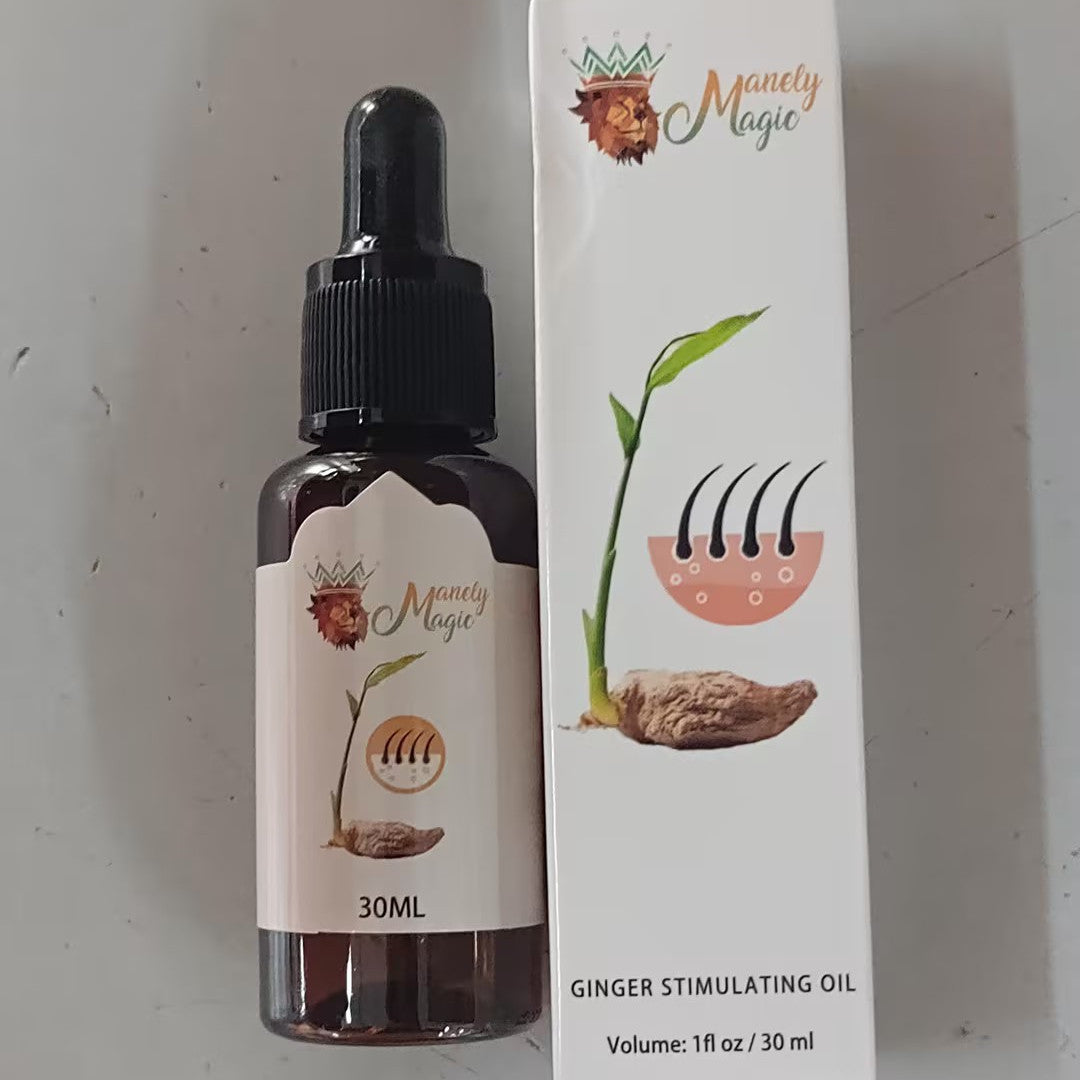Ginger Hair Care Oil bottle