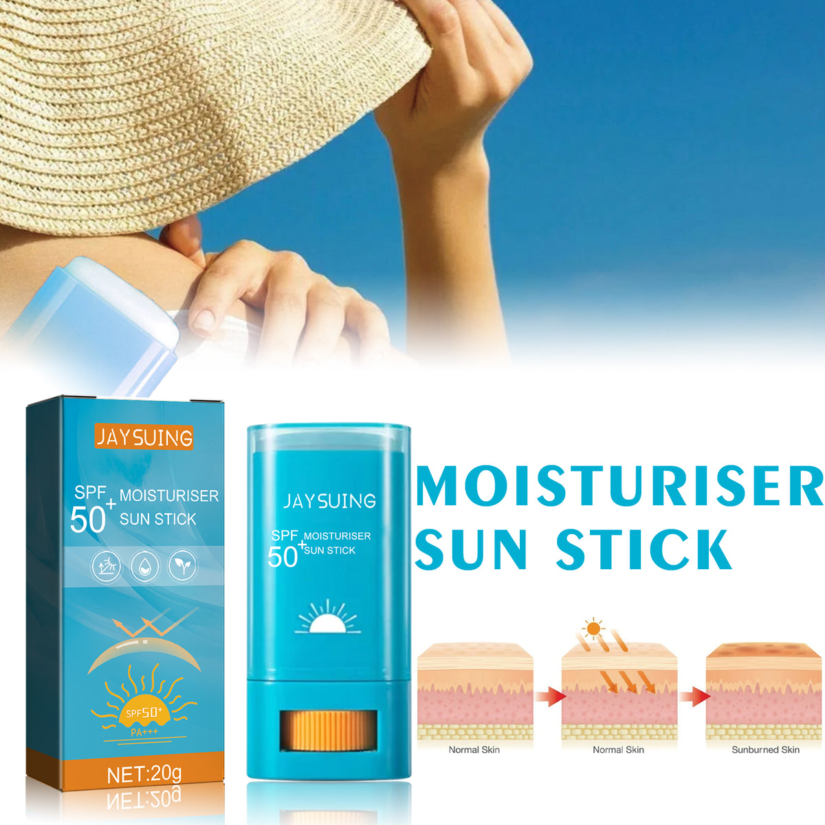 Moisturizing Sunscreen Stick — product photo 3