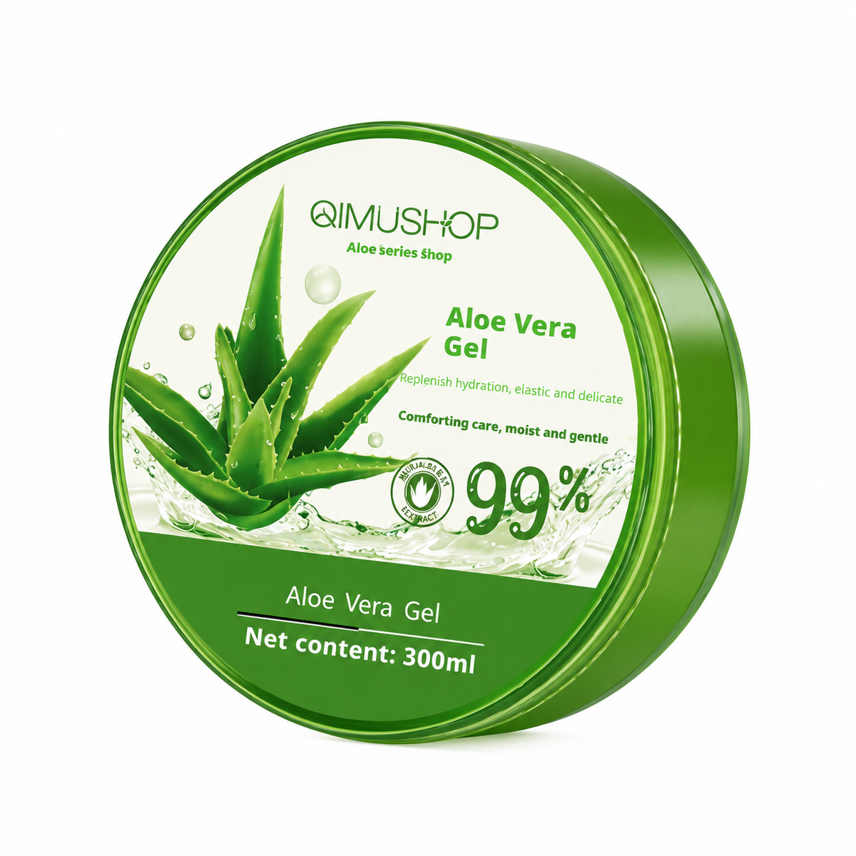 99% Aloe Vera Gel jar