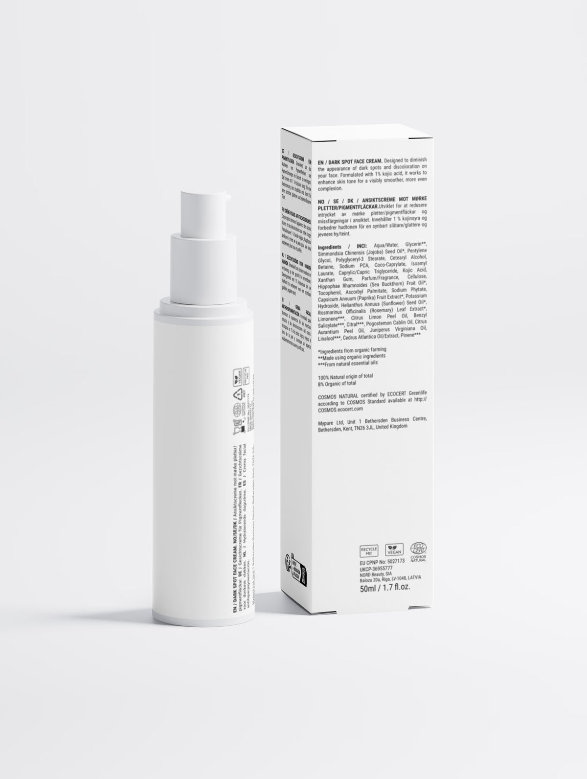 Dark Spot Cream with Kojic Acid