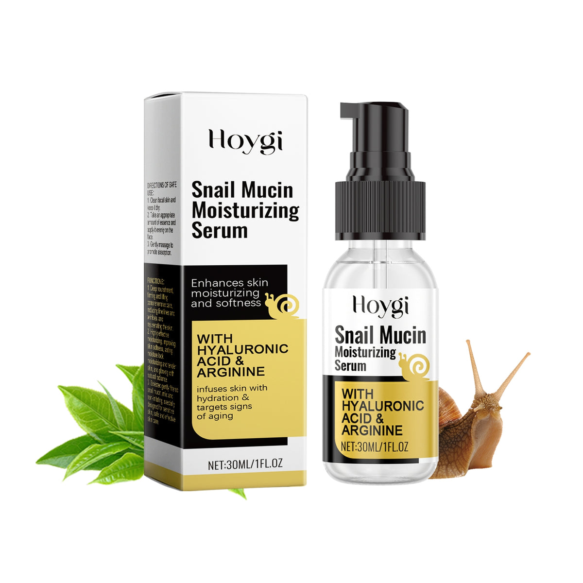 Snail Mucin Repair Serum texture