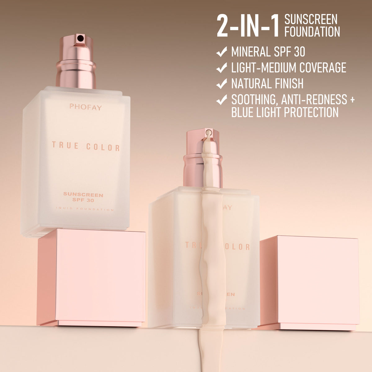 Matte SPF 30 Foundation — product photo 2