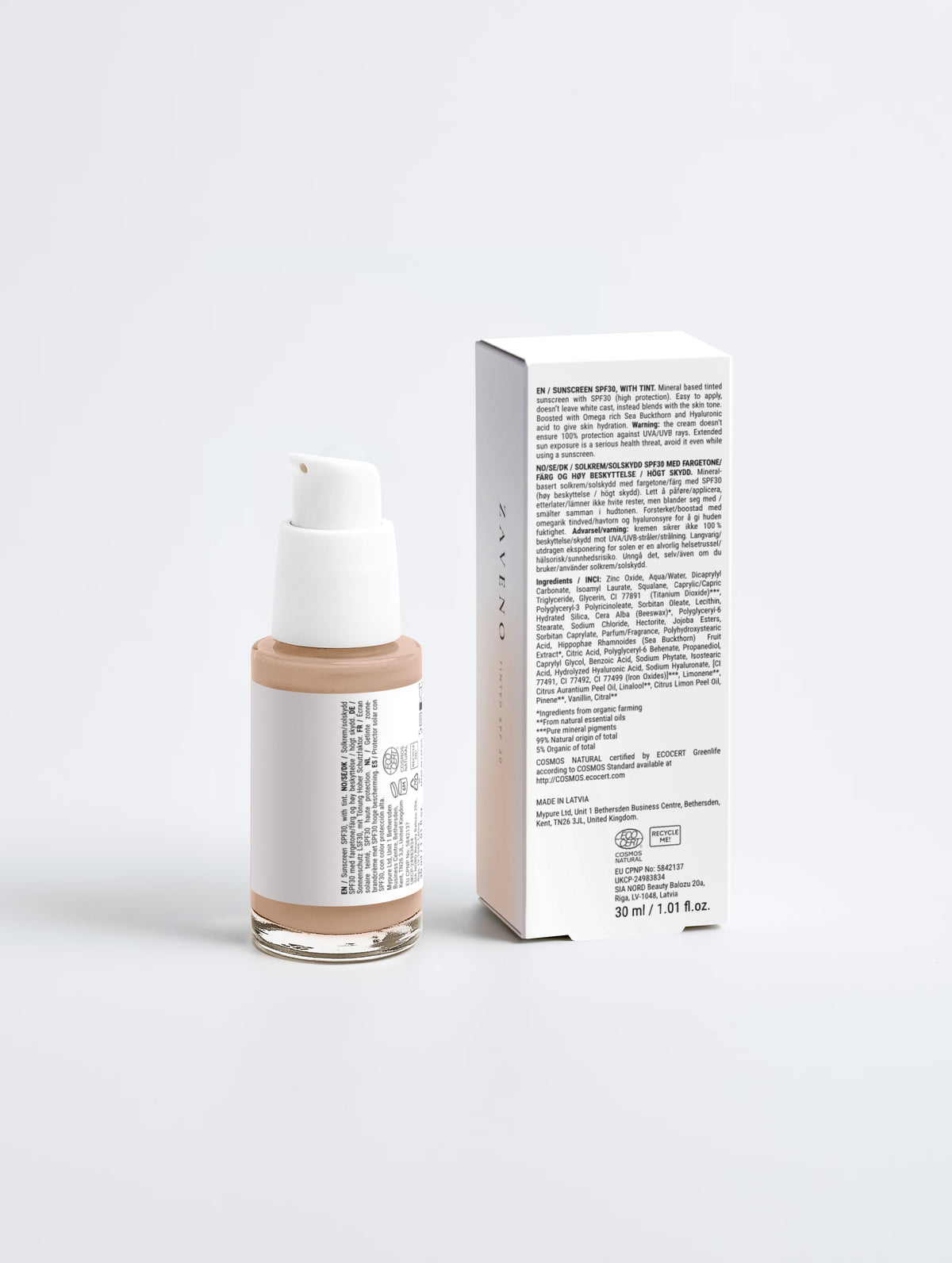 Tinted Sunscreen SPF 30