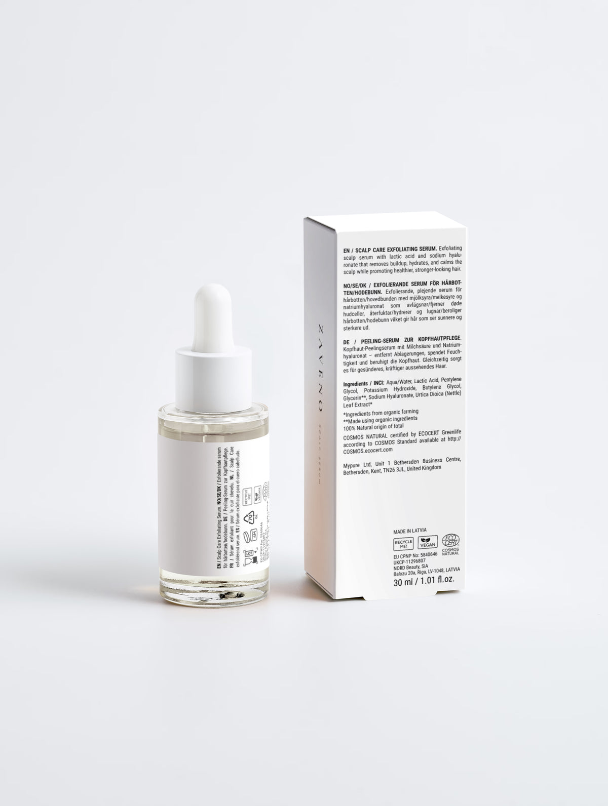 Scalp serum voor de hoofdhuid van ZAVENO