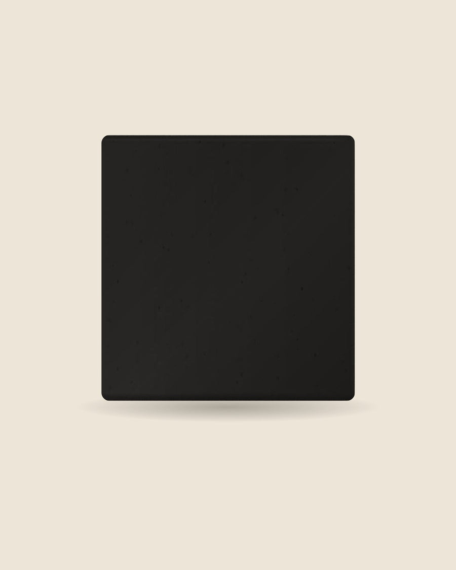 Black bamboo charcoal soap bar